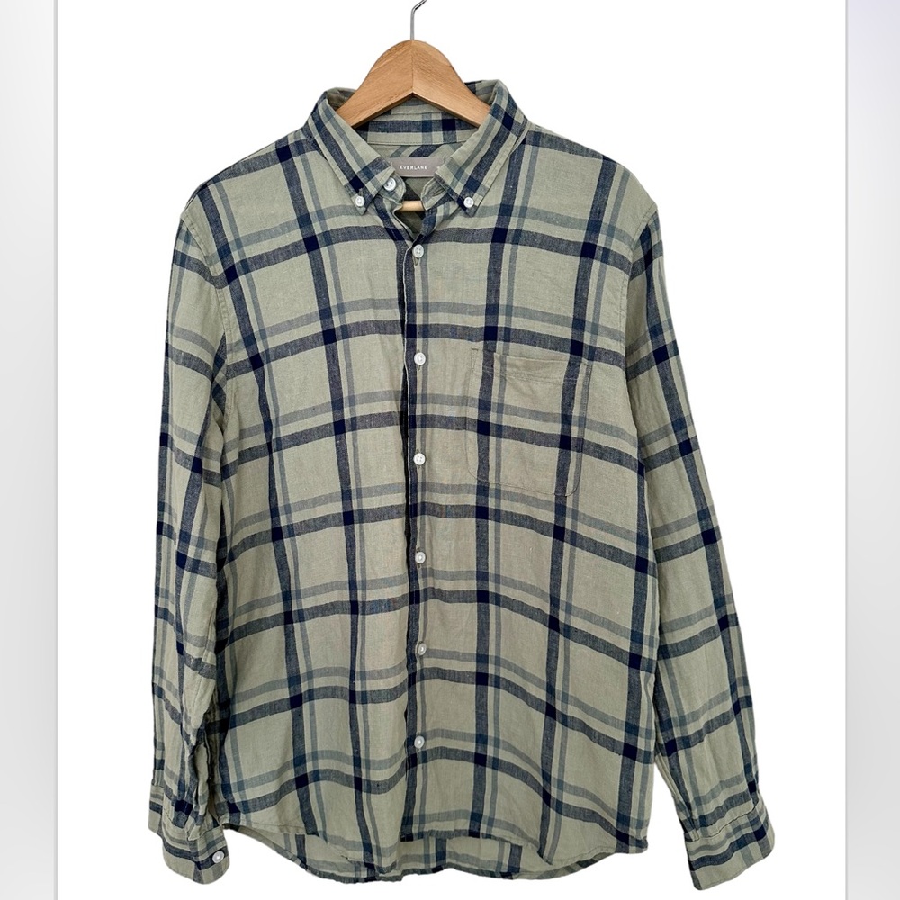 Everlane Men's Linen Button Down Shirt